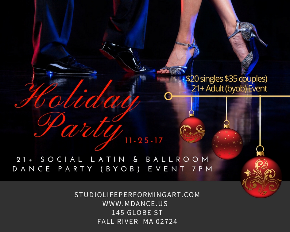 M Dance Studio events Holiday Dance Party events